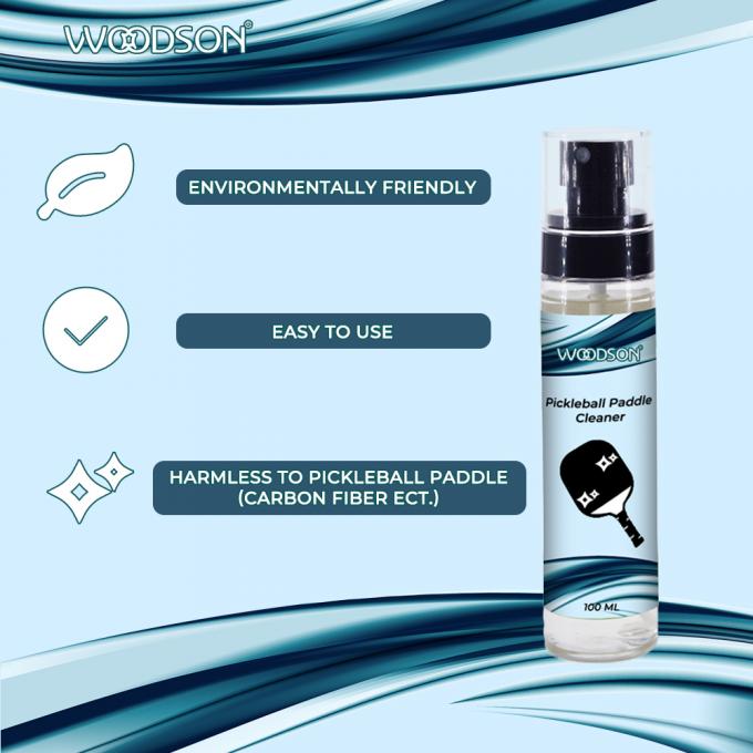 WOODSON Professional Pickleball Paddle Cleaner - Bezpieczny dla powierzchni z włókien węglowych 3