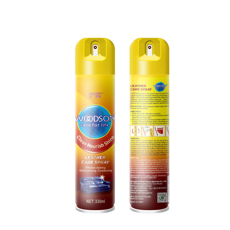Leather Shoe Repellent Spray Protector Aerosol For Couch Nourishing Shining