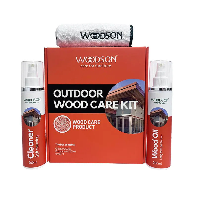Eco-friendly Outdoor Wood Polish Cleaning Set Surface Dust Cleaner Spray Furniture Wood Cleaning Solvent Oil for Wood Cleaning